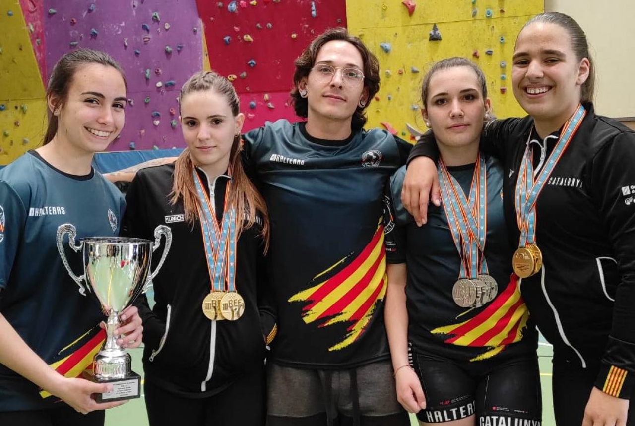 Èxit al Campionat d'Espanya d'Halterofília Sub-15